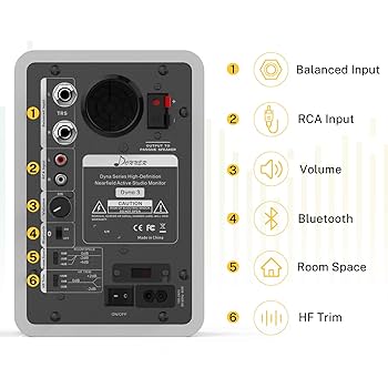 Donner Dyna Series Dyna3 3 Inch High-Definition Active